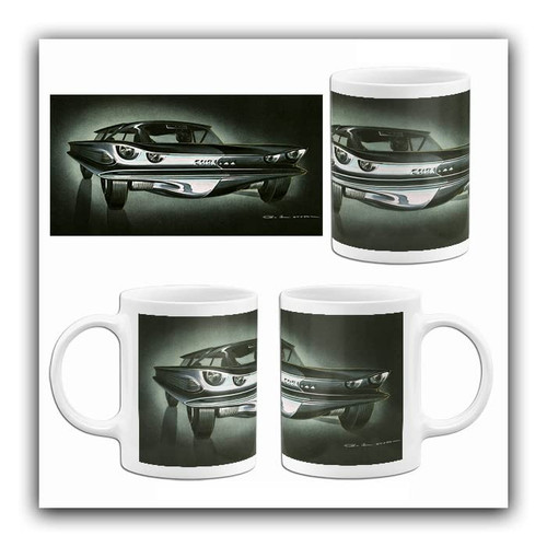 Poster-Rama 1959 AMC Cuda +44 Concept Car - Promotional Advertising Mug Poster-Rama 1959 AMC Cuda +44 Concept Car - Promotional Advertising Mug