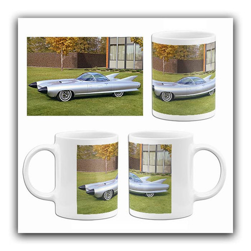 Poster-Rama 1959 Cadillac Cyclone Concept Car #2 - Promotional Photo Mug Poster-Rama 1959 Cadillac Cyclone Concept Car #2 - Promotional Photo Mug
