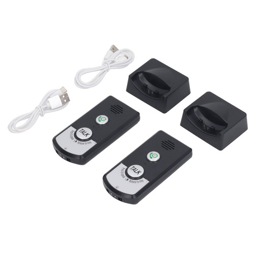 2 Way Voice Intercom,Wireless Intercom Doorbell,Super Long Range Wireless Intercomunicador,Waterproof Intercom Doorbell System Unit for Household,Office,Home Intercom System