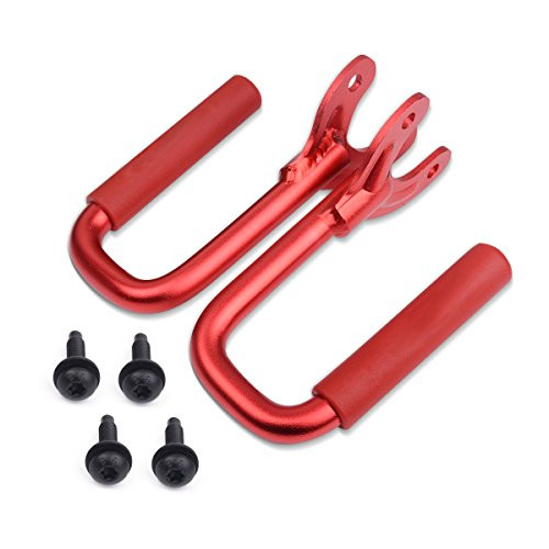 Ansite Front Grab Handles Red Grip Handle Grab bar for Jeep Wrangler TJ & Unlimited 1997-2006