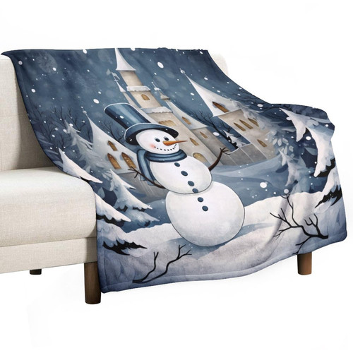 Blanket Snowman Let It Snow Throw Blankets for Bed Christmas Snowman Throw Blankets Flannel Blanket for Couch Sofa Bed Office for Girls Birthday Valentines Gifts 50"x60" Christmas Fleece Blanket Blanket Snowman Let It Snow Throw Blankets for Bed Christmas Snowman Throw Blankets Flannel Blanket for Couch Sofa Bed Office for Girls Birthday Valentines Gifts 50"x60" Christmas Fleece Blanket