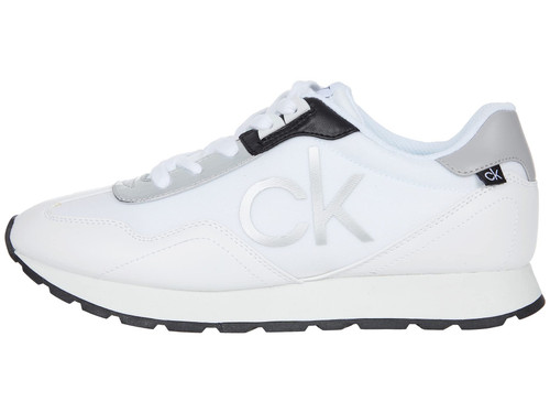 Calvin Klein Women's Caden Sneaker, White, 6.5