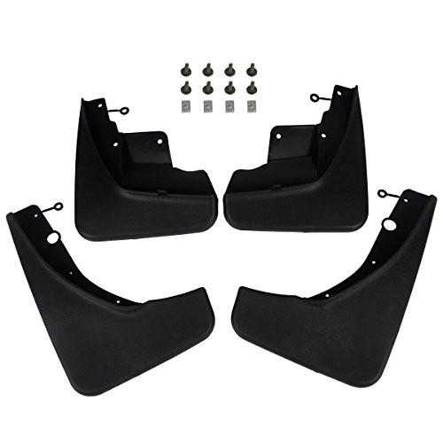 A-Premium Car Splash Guards Mud Flaps Mudflaps for Jeep Grand Cherokee WK2 2011-2016 Front and Rear 4-PC Set