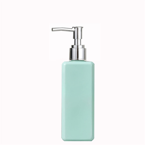 FEEGAR Liquid Soap Dispenser Refillable Punp Bottle Square Bathroom Shampoo Conditioner Shower Gel Sub-Bottling Empty Storage Container Hand Soap Dispenser