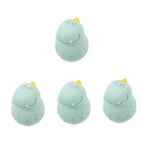BESTOYARD 4pcs Kitchen Timer Tools Cooking Time Tea Timer spa Timer Countdown Clock timers 60 Minute Countdown Timer Alarm Clock Timer Kitchen Alarm Timer Food Child Manual Silica Gel