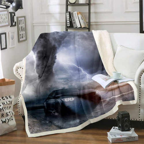 Erosebridal Racing Car Blanket Throw Twin 60"x80" Hurricane Lightning Strike Fleece Blanket Sports Car Sherpa Blanket for Kids Teen Boys Young Man Extreme Speed Natural Disaster Fuzzy Blanket Gray Erosebridal Racing Car Blanket Throw Twin 60"x80" Hurricane Lightning Strike Fleece Blanket Sports Car Sherpa Blanket for Kids Teen Boys Young Man Extreme Speed Natural Disaster Fuzzy Blanket Gray