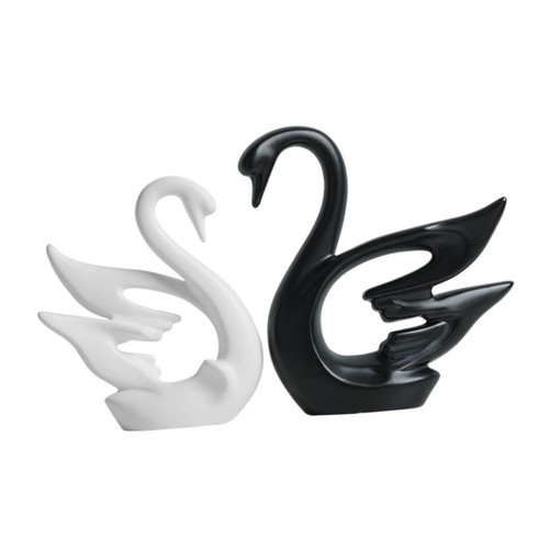IMIKEYA 2pcs Couple Swan Ornaments Decor for Home Sculptures Home Decor Ceramic Swan Animal Statue Birthday Holidays Swan Wedding Couple Swan Figurine Ceramics Lovers Toy Room Household IMIKEYA 2pcs Couple Swan Ornaments Decor for Home Sculptures Home Decor Ceramic Swan Animal Statue Birthday Holidays Swan Wedding Couple Swan Figurine Ceramics Lovers Toy Room Household