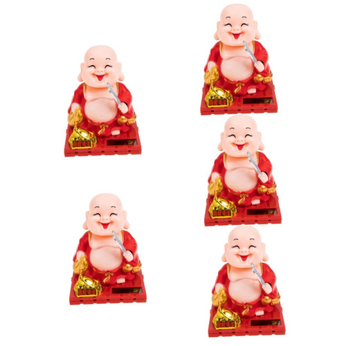 ARTIBETTER 5pcs Maitreya Buddha Ornaments Fat Buddha Statue Smiling Buddha Decor Buddha Figure car Decorations Home Decorations car Buddha Figurine Maitreya Buddha Car Decoration Plastic ARTIBETTER 5pcs Maitreya Buddha Ornaments Fat Buddha Statue Smiling Buddha Decor Buddha Figure car Decorations Home Decorations car Buddha Figurine Maitreya Buddha Car Decoration Plastic