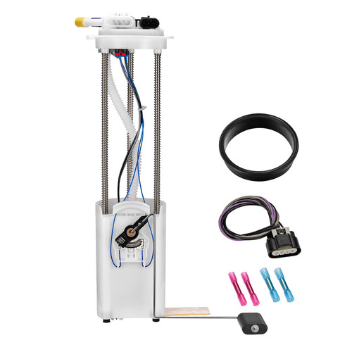 Swift-Run Fuel Pump Assembly Compatible with Chevy Pickup Silverado GMC Sierra 1999-2004 4.3L 4.8L 5.3L 6.0L 8.1L, with Sending Unit Fuel Pressure, Replaces E3500M