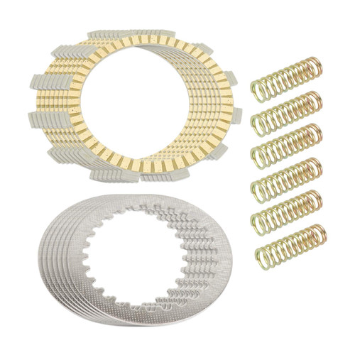 Caltric Clutch Friction Plates and Springs Kit Compatible with Yamaha R6 YZF-R6 YZFR6 1999 2000 2001 2002