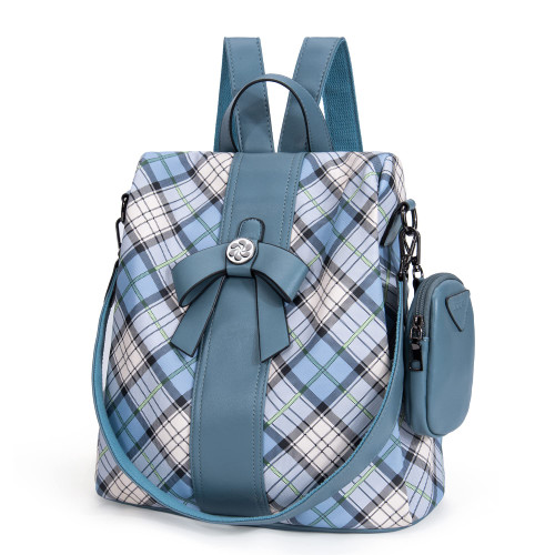 ZOCAI Backpack Purse for Women Fashion Backpack Purses PU Leather Daypacks Anti-Theft Shoulder Bag Satchel Purse, 12.5 x 5.5 x 13 inches(L*W*H), Blue ZOCAI Backpack Purse for Women Fashion Backpack Purses PU Leather Daypacks Anti-Theft Shoulder Bag Satchel Purse, 12.5 x 5.5 x 13 inches(L*W*H), Blue