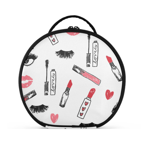 Augenstern Travel Makeup Bag Cosmetic Bag Makeup-lipstick-eyelashes-beauty Girl Portable Organizer Makeup Train Case Women Toiletry Bag Augenstern Travel Makeup Bag Cosmetic Bag Makeup-lipstick-eyelashes-beauty Girl Portable Organizer Makeup Train Case Women Toiletry Bag