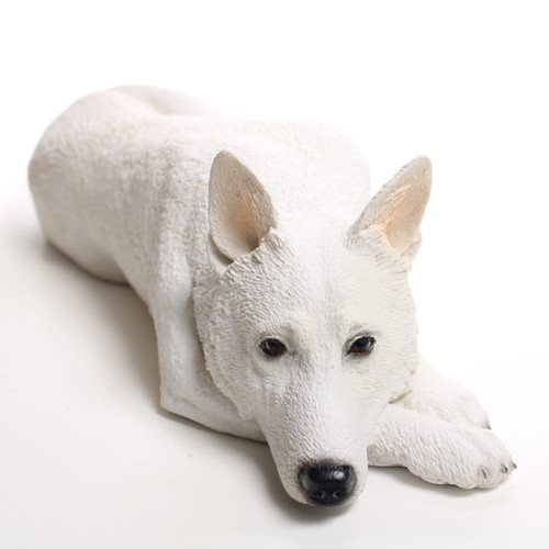Conversation Concepts German Shepherd White My Dog Figurine Conversation Concepts German Shepherd White My Dog Figurine