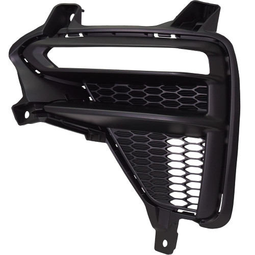 Evan Fischer Front, Driver Side Bumper Trim Compatible with 2019-2021 Kia Forte KI1038134