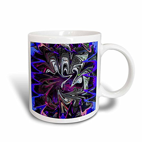 3dRose mug_47559_3"Purple, Pink, Blue, Gray and Green Wispy Liquefied layers that are Beveled and Swirled" Magic Transforming Mug, 11 oz, Multicolor 3dRose mug_47559_3"Purple, Pink, Blue, Gray and Green Wispy Liquefied layers that are Beveled and Swirled" Magic Transforming Mug, 11 oz, Multicolor