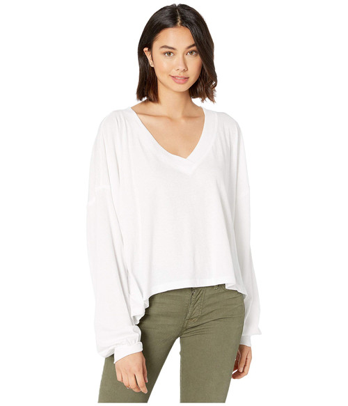 Free People Buffy Tee White XS (Women's 0-2)