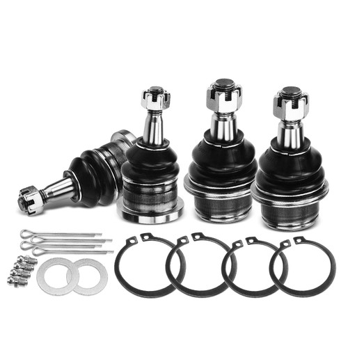 A-Premium Set of 4, Front Upper & Lower Ball Joints Kit, Compatible with Chevrolet Silverado 1500 & 1500 Classic, Tahoe, Suburban, Express 1500 & 2500, Avalanche, GMC Yukon, Sierra, Cadillac Escalade
