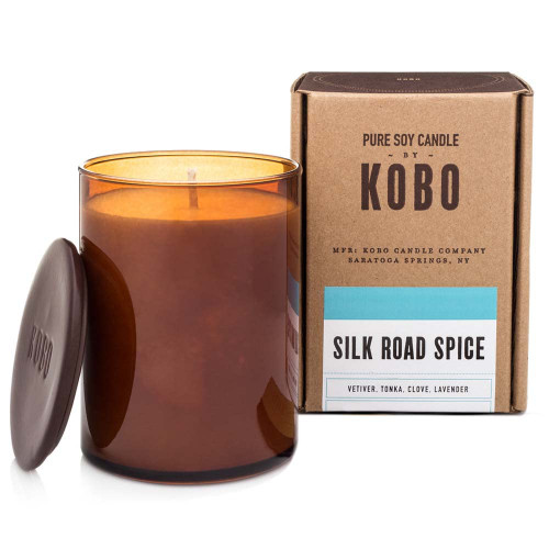 KOBO Silk Road Spice Scented Candle (15 oz) | 100% Pure Soy Wax Candles | Jar Candle Hand-Poured in USA | All Natural, Long Lasting 100 Hour Burning Candles | Scented Candles for Home KOBO Silk Road Spice Scented Candle (15 oz) | 100% Pure Soy Wax Candles | Jar Candle Hand-Poured in USA | All Natural, Long Lasting 100 Hour Burning Candles | Scented Candles for Home