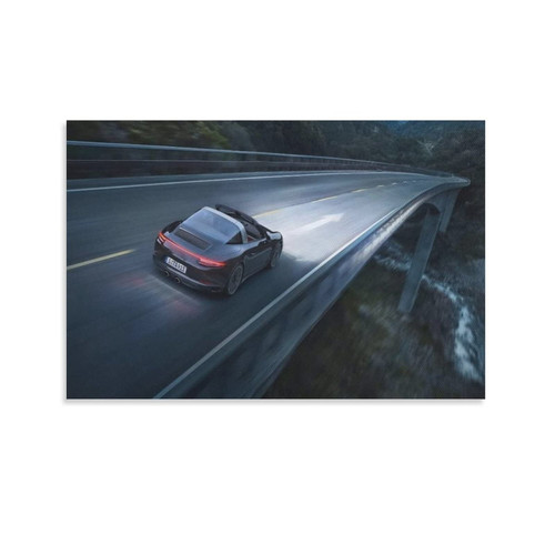 ESyem Posters Car Art Poster Cool Sports Car Poster Boy's Room Aesthetic Poster Canvas Painting Posters And Prints Wall Art Pictures for Living Room Bedroom Decor 20x30inch(50x75cm) Unframe-style