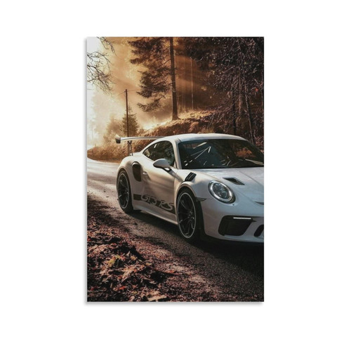 ESyem Posters Car Poster Cool Poster Boy's Room Aesthetics Poster Canvas Art Poster And Wall Art Picture Print Modern Family Bedroom Decor 20x30inch(50x75cm) Unframe-style