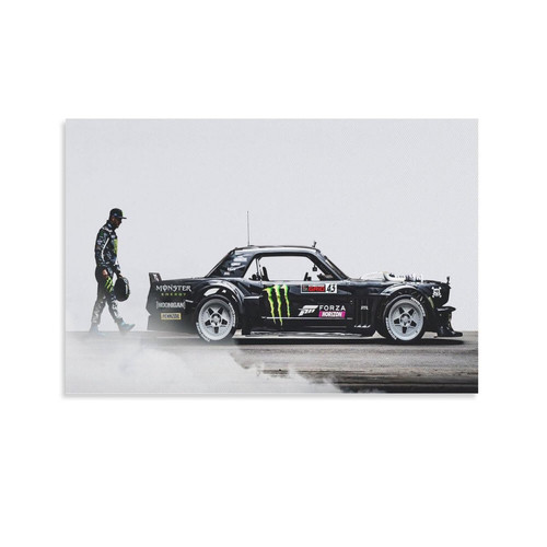 THAELY Artistic Abstract Poster of Internationally Renowned Racing Driver And Supercar Canvas Painting Wall Art Poster for Bedroom Living Room Decor 20x30inch(50x75cm) Unframe-style THAELY Artistic Abstract Poster of Internationally Renowned Racing Driver And Supercar Canvas Painting Wall Art Poster for Bedroom Living Room Decor 20x30inch(50x75cm) Unframe-style