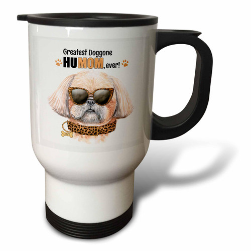 3dRose Sweet Little Shih Tzu for Dog Moms on Mothers Loves Cheetah Print - Travel Mugs (tm-379253-1) 3dRose Sweet Little Shih Tzu for Dog Moms on Mothers Loves Cheetah Print - Travel Mugs (tm-379253-1)