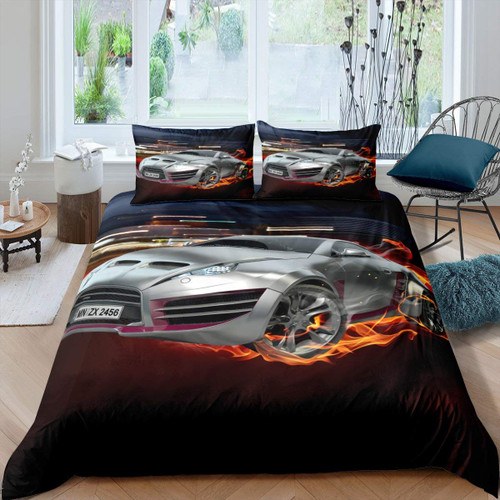 Erosebridal Race Car Duvet Cover Cool Speed Racing Car Comforter Cover Twin Size for Kids Boys Teens Adult Automobile Extreme Sport Bedding Set Golden Flame Bedspread Cover with 1 Pillow Case Erosebridal Race Car Duvet Cover Cool Speed Racing Car Comforter Cover Twin Size for Kids Boys Teens Adult Automobile Extreme Sport Bedding Set Golden Flame Bedspread Cover with 1 Pillow Case