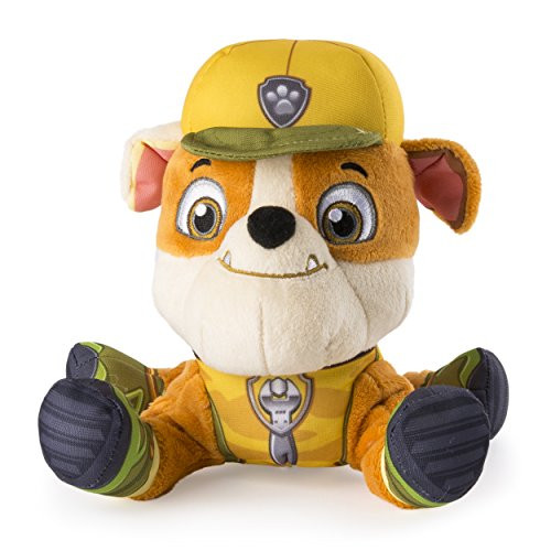 Paw Patrol, Jungle Rescue, 8 Plush, Rubble