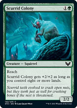 Magic: The Gathering - Scurrid Colony - Foil - Strixhaven: School of Mages