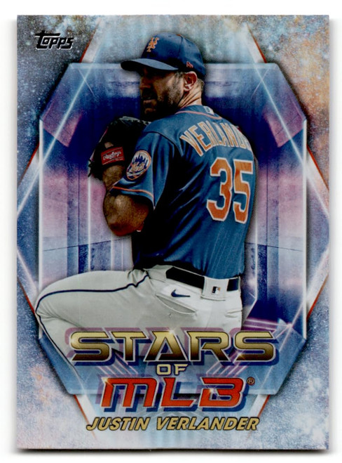 2023 Topps Update Series Stars of MLB #SMLB-61 Justin Verlander NM-MT Mets