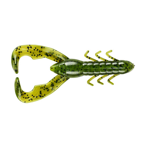 Yum Lures YCW309 Christie Craw Soft Bait , Watermelon Seed, 3-1/2"