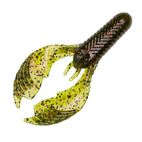 Yum Lures YCCK302 Craw Chunk Fishing Bait, Watermelon/Red, 3.75"