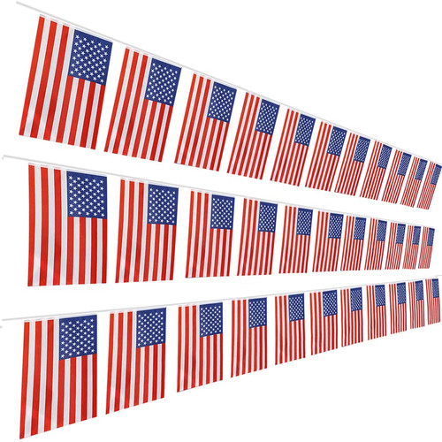 Lebei American Flags USA Small String Flag Pennant Banners Decorations Supplies for Patriotic Events 4th of July Independence Day Festival School Party Celebrations Lebei American Flags USA Small String Flag Pennant Banners Decorations Supplies for Patriotic Events 4th of July Independence Day Festival School Party Celebrations