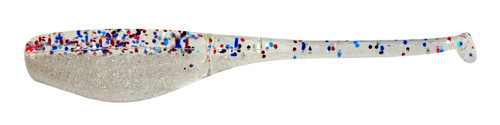 Bobby Garland Crappie Baits Shad Swim'R Soft Plastic Fishing Lure, Accessories for Freshwater Fishing, 2", 15 per Pack, Patriot Bobby Garland Crappie Baits Shad Swim'R Soft Plastic Fishing Lure, Accessories for Freshwater Fishing, 2", 15 per Pack, Patriot