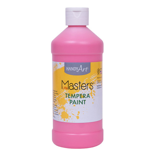 Handy Art Little Masters Tempera Paint, Pink, 16 oz.