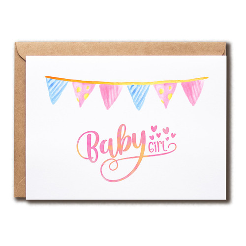 NHBGift Baby Girl Card - New Baby Card - Cute Newborn Card - Baby Shower Congratulation Card - Baby Greeting Card - Card For Her NHBGift Baby Girl Card - New Baby Card - Cute Newborn Card - Baby Shower Congratulation Card - Baby Greeting Card - Card For Her