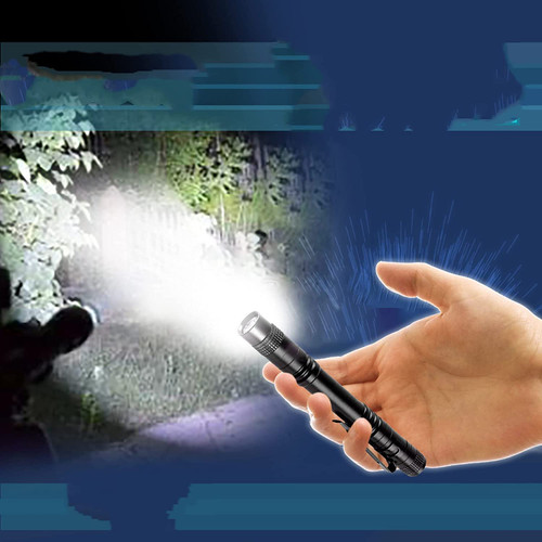LED Pen Light Penlight, Ultra Bright Mini Pocket Pen Light Battery-Powered Handheld Pen Light Tactical Pocket Torch LED Flashlight with Clip for Camping Outdoor Emergency Maintenance Tactics Hiking LED Pen Light Penlight, Ultra Bright Mini Pocket Pen Light Battery-Powered Handheld Pen Light Tactical Pocket Torch LED Flashlight with Clip for Camping Outdoor Emergency Maintenance Tactics Hiking