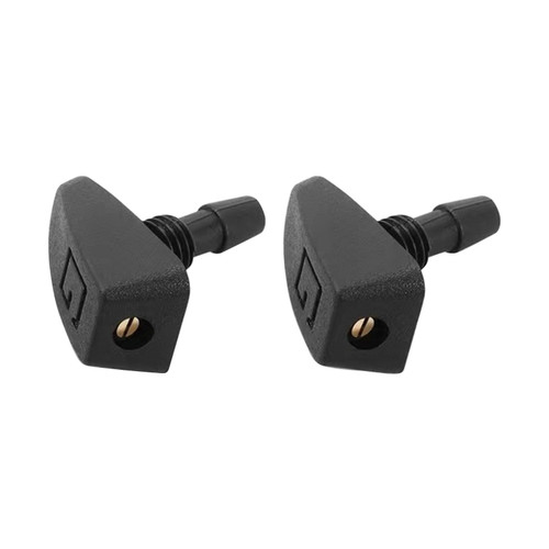 1 Pair Compatible For Auto Windshield Glass Window Washer Nozzle Water Spray Jet Replacement Accessories Nozzle Jet Cleaner Spray Windshield Wiper Washer Spray Windshields Auto Parts