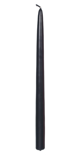 Darice 1168-14 Taper Candle, Black