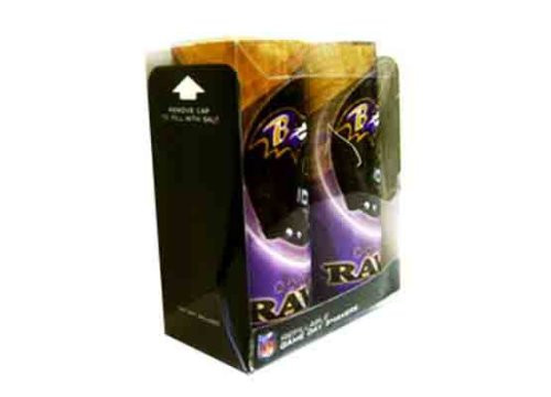 Brax NFL Baltimore Ravens Refillable Salt and Pepper Shaker, Purple Brax NFL Baltimore Ravens Refillable Salt and Pepper Shaker, Purple