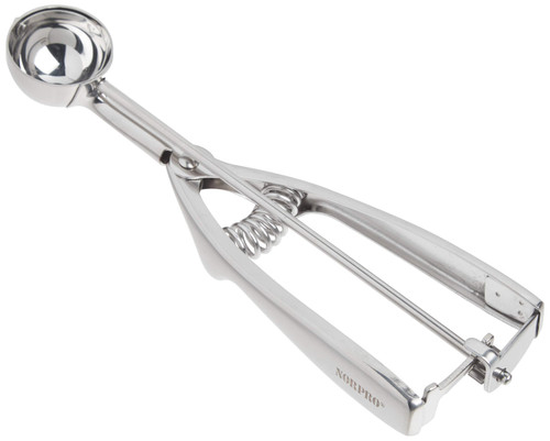 Norpro Stainless Steel Meatballer/Scoop, 35MM (1 Tablespoon), Silver