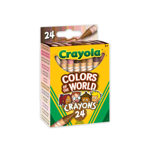 Crayola Colors of The World Skin Tone Crayons, 24 Count Crayola Colors of The World Skin Tone Crayons, 24 Count