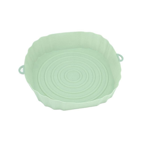 Air Fryers Oven Baking Tray Fried Chicken Basket Mat Air Fryer Silicone Round Replacement Grill Pan Accessories Air Fryer Silicone Reusable Air Fryer Liner