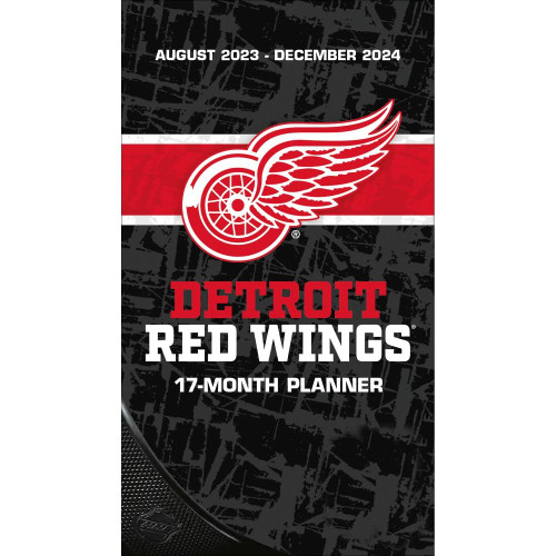TURNER SPORTS Detroit Red Wings 2023-24 17-Month Pocket Planner (24998890603)