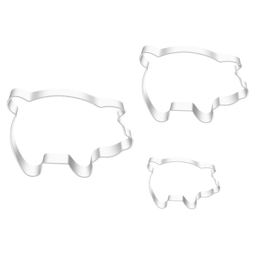 Pig Cookie Moulds Biscuit Mold Cookie Cutters Biscuit Cutter Stainless Steel Material Baking Gadgets Baking Accessories Stainless Steel Cookie Cutters For Kids Pig Cookie Moulds Biscuit Mold Cookie Cutters Biscuit Cutter Stainless Steel Material Baking Gadgets Baking Accessories Stainless Steel Cookie Cutters For Kids