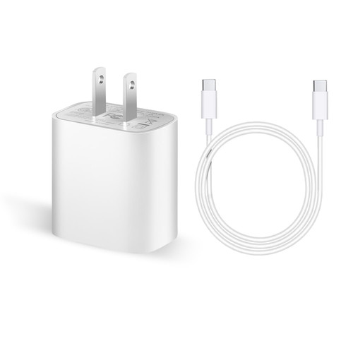 iPhone Charger, OthoKing USB C Charger, 20W USB Fast Wall Charger, Type C Charger Block for iPhone 15/15 Pro/15 Pro Max/iPad/AirPods/Google Pixel/Samsung Galaxy and More (3.3ft USB-C Cable Included)