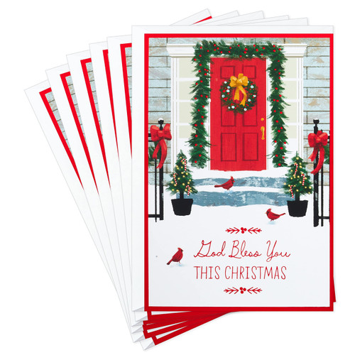DaySpring Religious Christmas Cards, God Bless You (6 Cards with Envelopes) DaySpring Religious Christmas Cards, God Bless You (6 Cards with Envelopes)