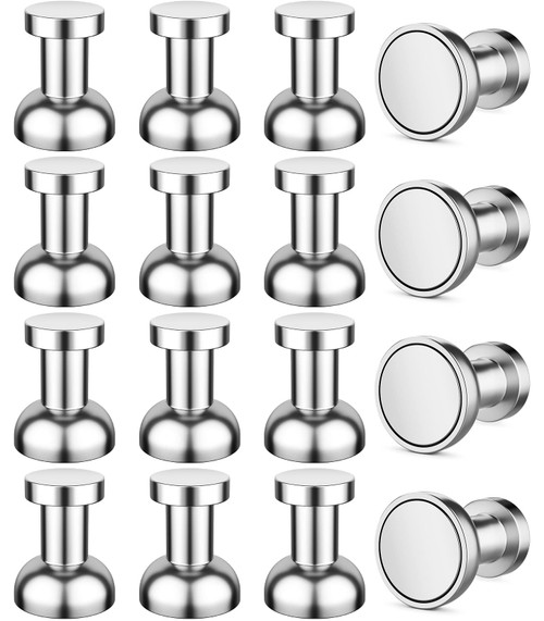 FINDMAG 16 Pack Refrigerator Magnets, Magnets for Whiteboard, Strong Magnet Fridge, Mini Push Pin Magnets, Small Fridge Magnets, Magnetic Push Pins, Neodynium Magnets for Hanging, DIY Crafts FINDMAG 16 Pack Refrigerator Magnets, Magnets for Whiteboard, Strong Magnet Fridge, Mini Push Pin Magnets, Small Fridge Magnets, Magnetic Push Pins, Neodynium Magnets for Hanging, DIY Crafts