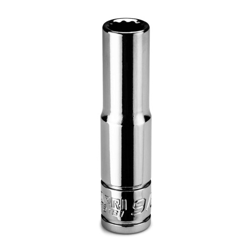 Capri Tools 9/32 in. Deep Socket, 1/4 in. Drive, 12-point, SAE