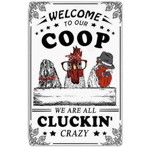 Chicken Coop Accessories Chicken Signs- Funny Farm Yard Fence Chicken Coop Caution Sign Outdoor Decor Beware of Chicken Sign Funny Chicken Ornament Metal Aluminum Chicken Coop Signs 12 x 8inch Chicken Coop Accessories Chicken Signs- Funny Farm Yard Fence Chicken Coop Caution Sign Outdoor Decor Beware of Chicken Sign Funny Chicken Ornament Metal Aluminum Chicken Coop Signs 12 x 8inch